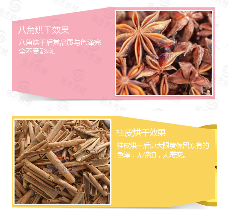 陈皮网带式烘干机产品烘干介绍