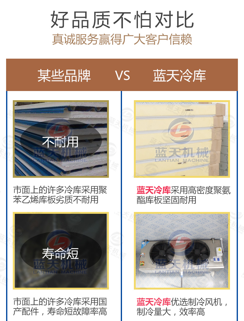 多功能冷库好品质
